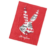 Mikroplyšová deka Bugs Bunny Red Art 150x200 cm