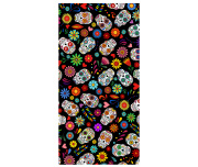 Plážová osuška Lebky Mexicana 70x140 cm