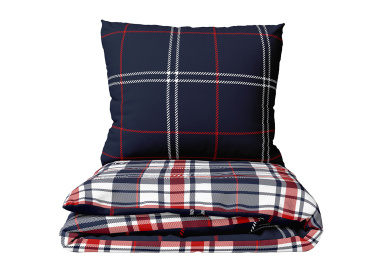 Flanelové povlečení Káro Oxford