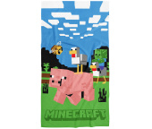 Dětská osuška Minecraft Prase a Kachna