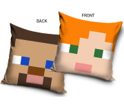 Dětský polštářek Minecraft Hero Faces