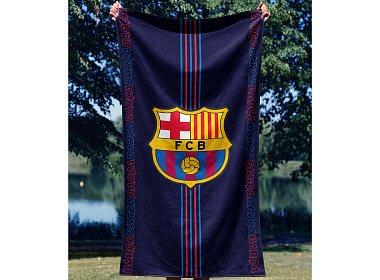 Fotbalová osuška FC Barcelona Racing