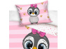 Bavlněné povlečení do postýlky Tučňák Malá Glorie