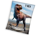 Dětská deka T-Rex Predátor 130x170 cm