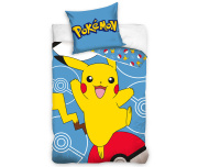 Dětské povlečení Pokémon Pikachu a Pokéball