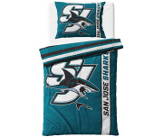 Mikroplyšové povlečení NHL San Jose Sharks Belt