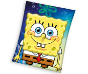 Dětská deka Veselý Sponge Bob 110x140 cm