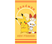 Dětská osuška Pokémon Pikachu a Scorbunny