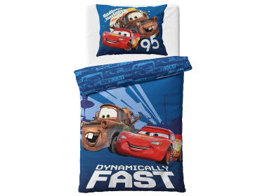 Povlečení Cars 3 Blesk McQueen a Burák