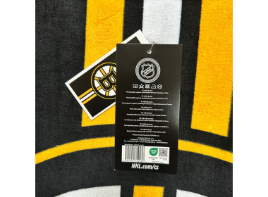 Froté osuška NHL Boston Bruins Black Prestige 70x140 cm