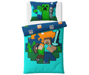 Dětské povlečení Minecraft Alex a Steve