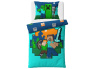 Dětské povlečení Minecraft Alex a Steve