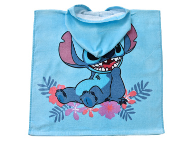 Dětské pončo Lilo a Stitch Roztomilý Mimozemšťan