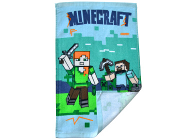 Dětský ručník Minecraft Vzhůru do Boje 30x50 cm