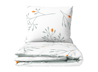 Bavlněné povlečení Winter Šedé