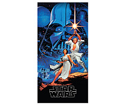 Dětská osuška Star Wars Luke Skywalker a Princezna Leia