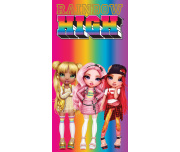 Dětská osuška Panenky Rainbow High Duhová Móda