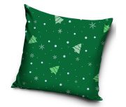 Dekorační polštářek Zelené Vánoce