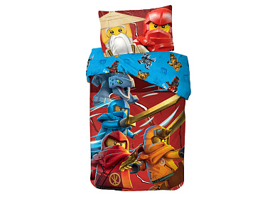 Dětské povlečení Lego Ninjago Síla Ninjů