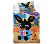 Povlečení do postýlky Zajíček Bing Čtení Pohádek