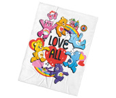 Dětská deka Medvídci Care Bears 150x200 cm