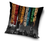 Dětský polštářek Harry Potter Vlajky Kolejí