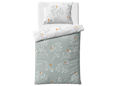 Bavlněné povlečení Winter Šedé