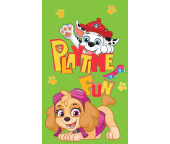 Dětský ručník Tlapková Patrola Playtime Fun 30x50 cm