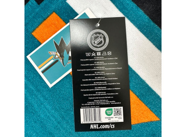 Froté osuška NHL San Jose Sharks Prestige 70x140 cm