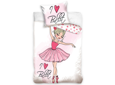 Bavlněné povlečení Baletka z Růžového Snu