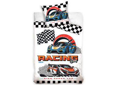 Dětské povlečení Auta Racing Drag