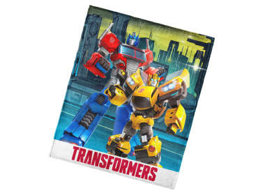 Dětská deka Transformers Bumblebee a Optimus Prime 130x160 cm