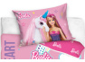 Povlečení do postýlky Barbie a Duhový Jednorožec