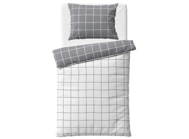Flanelové povlečení Kostka City