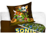 Dětské povlečení Ježek Sonic a Amy Rose