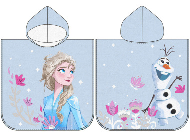 Dětské pončo Ledové Království Elsa a Olaf