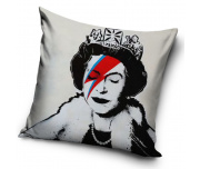 Dekorační polštářek Banksy Queen Ziggy