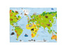 Dětská deka Mapa Zvířat 150x200 cm