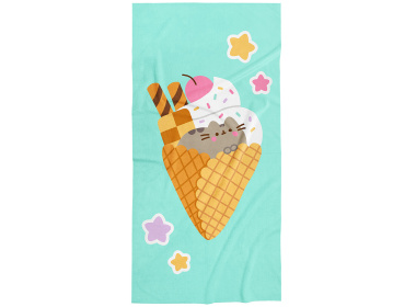 Dětská osuška Kočička Pusheen Sladká jako Zmrzlina