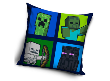 Dětský polštářek Minecraft Mob Grid