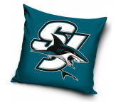 Polštářek NHL San Jose Sharks SJ Blue