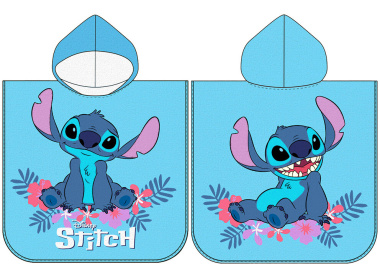 Dětské pončo Lilo a Stitch Roztomilý Mimozemšťan