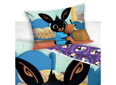 Povlečení do postýlky Zajíček Bing Čtení Pohádek