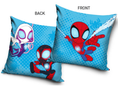 Dětský polštářek Spidey Lapeni v Pavučině