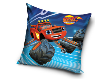 Polštářek Plamínek a Čtyřkoláci Kola Vzhůru