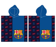 Dětské pončo FC Barcelona Blue
