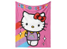 Dětská deka Hello Kitty Rainbow 130x160 cm