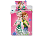 Povlečení do postýlky Ledové Království Elsa a Anna