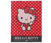 Dětská deka Hello Kitty Red 150x200 cm 2.jakost