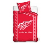 Hokejové povlečení NHL Detroit Red Wings Stripes